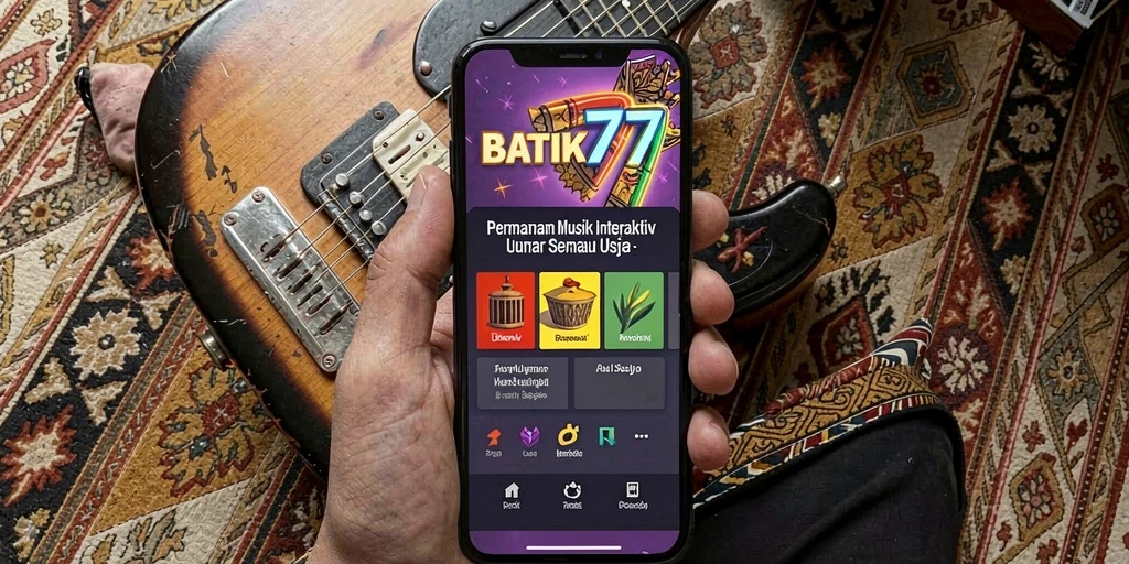 Gambaran gameplay <strong>BATIK77</strong> yang menampilkan interaksi musik yang menarik.