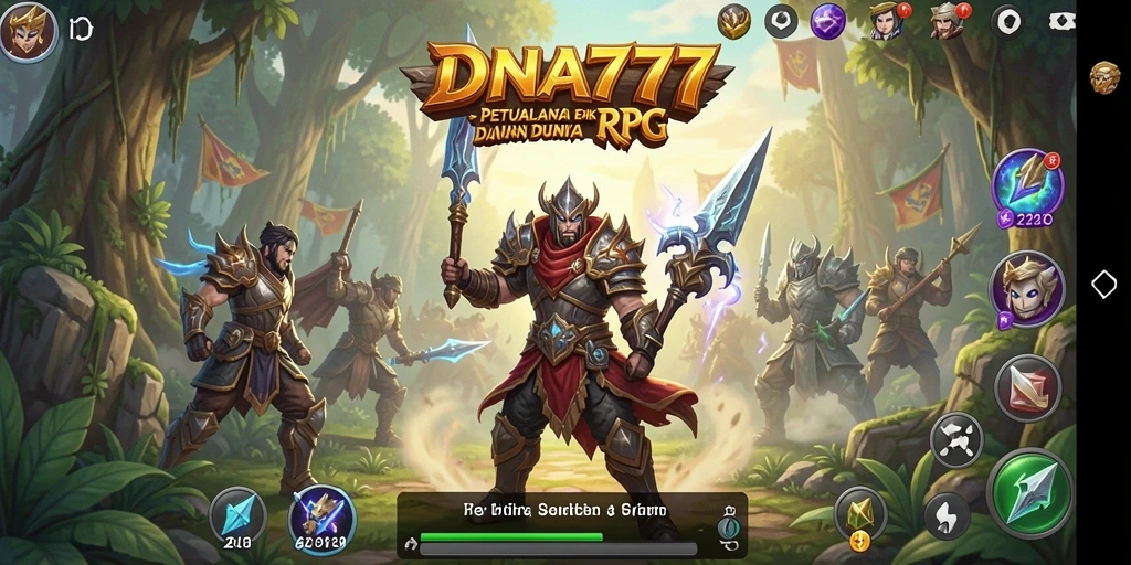 Gameplay RPG seru dan menantang di DNA777.