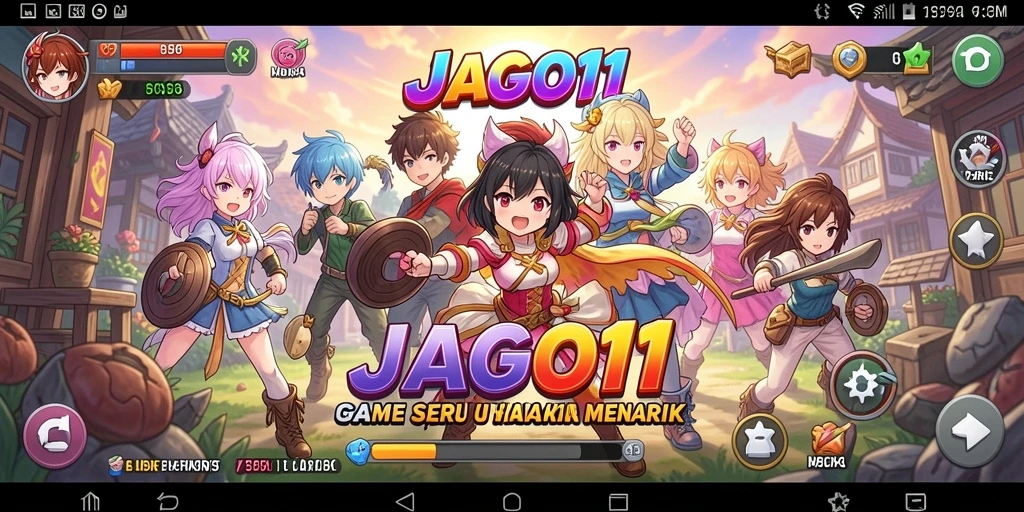 Tampilan gameplay JAGO11 yang seru dan menarik.