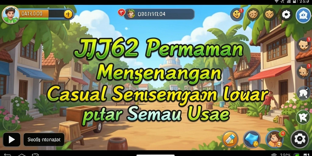 Screenshot dari gameplay <strong>JJ62</strong> menampilkan tantangan Casual yang seru.