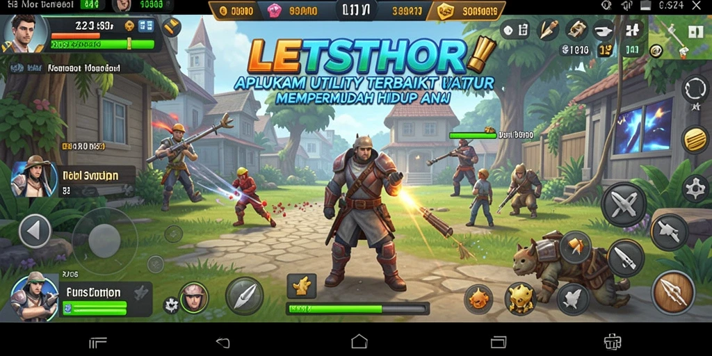 Tampilan antarmuka LETSTHOR yang ramah pengguna dan fungsional.