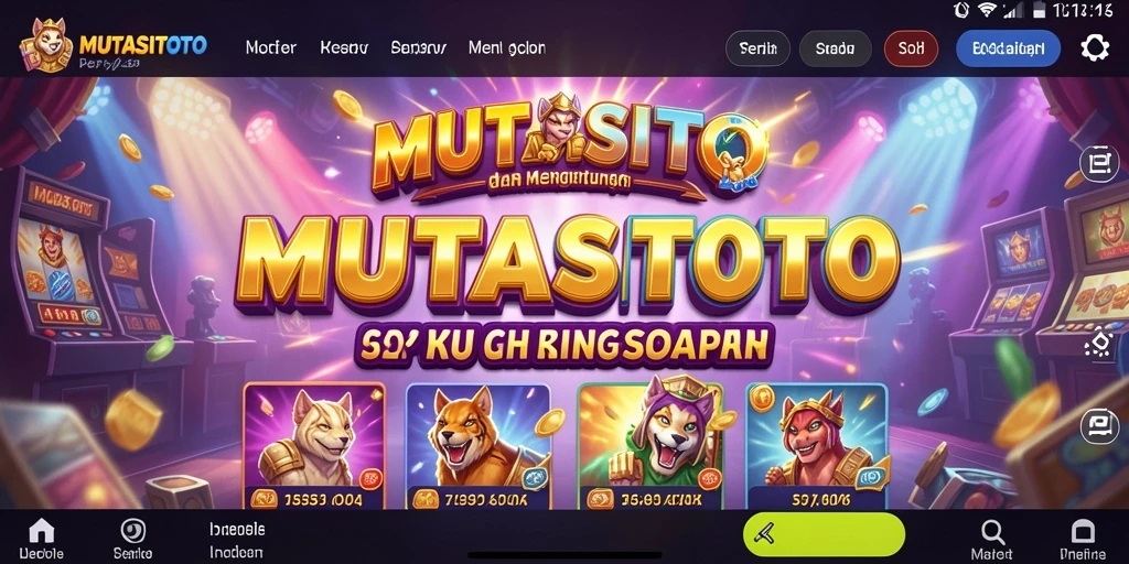 Tampilan menarik dari gameplay Slot yang mendebarkan