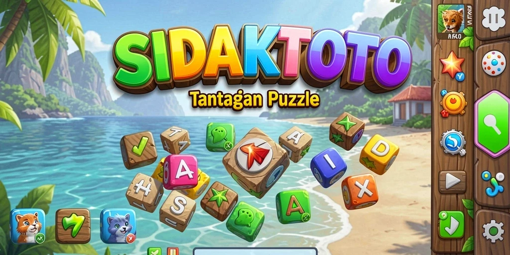 Tampilan gameplay seru dari SIDAKTOTO dengan berbagai teka-teki menarik.