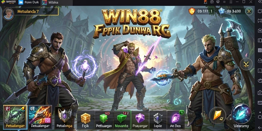 Tampilan aksi seru di gameplay WIN88 yang menakjubkan.